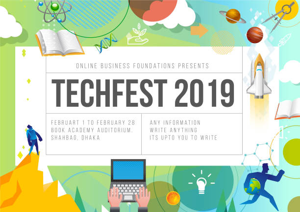 Techfest Project Poster 1,100+ Technology Fest Poster Design Stock Illustrations, Royalty-Free ...
