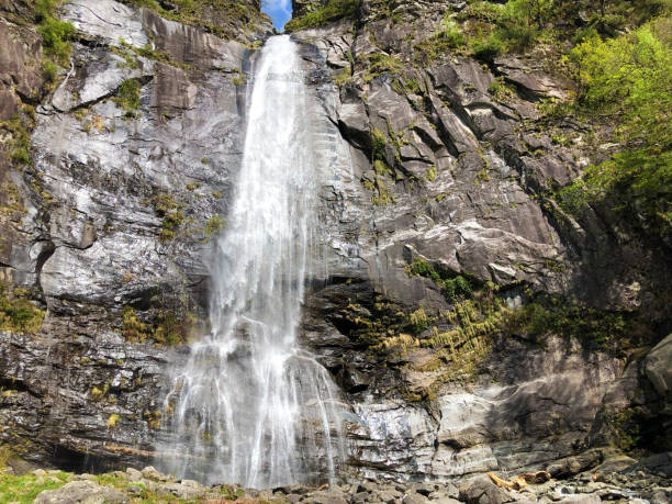 istock Waterfall Grande or Cascata di Bignasco or cascata Grande, Bignasco (The Maggia Valley or Valle Maggia or Maggiatal) 1164702670