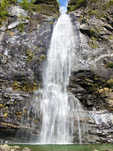istock Waterfall Grande or Cascata di Bignasco or cascata Grande, Bignasco (The Maggia Valley or Valle Maggia or Maggiatal) 1164702676