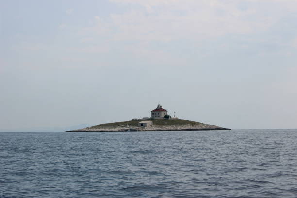 istock Small island close to Hvar 1164703470