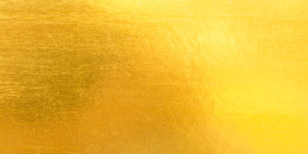 istock Gold metal brushed background 1164703588