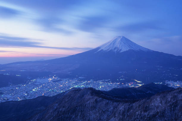 istock Mt.Fuji and Fujiyoshida City 1164713906