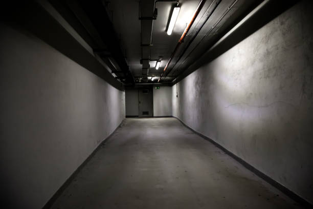 Dirty hospital alley