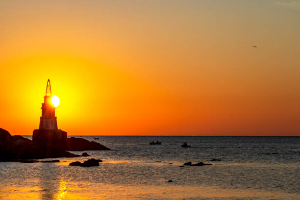 istock Sunrise at the Ahtopol lighthouse in Bulgaria 1164721930