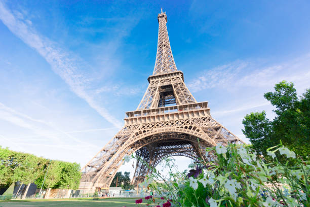 istock eiffel tour and Paris cityscape 1164723179