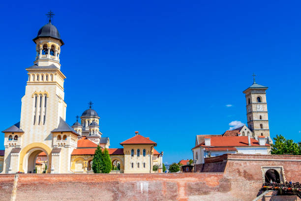 istock Alba Carolina Citadel at Alba Iulia, Romania 1164723254