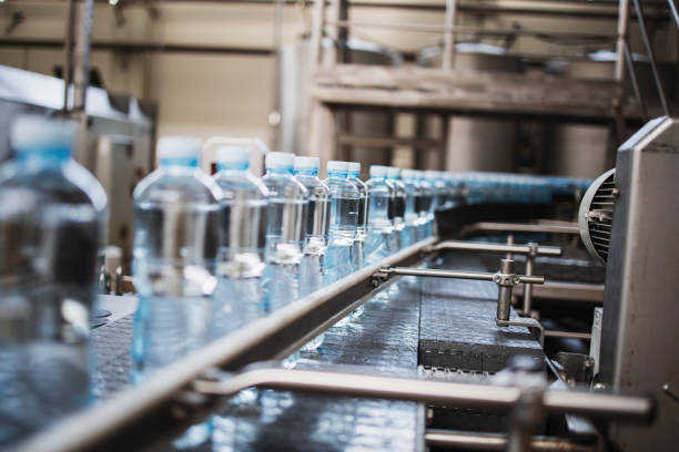 istock Water bottling factory 1164724929
