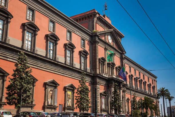 The National Archaeological Museum of Naples Naples, Italy - April, 2018: The National Archaeological Museum of Naples mann stock pictures, royalty-free photos & images
