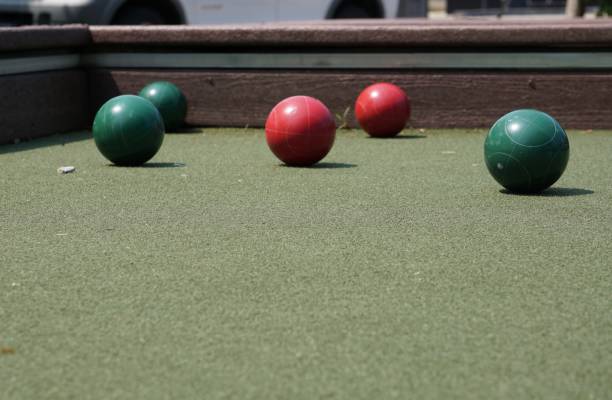 istock Afternoon at the bocce court 1164726416