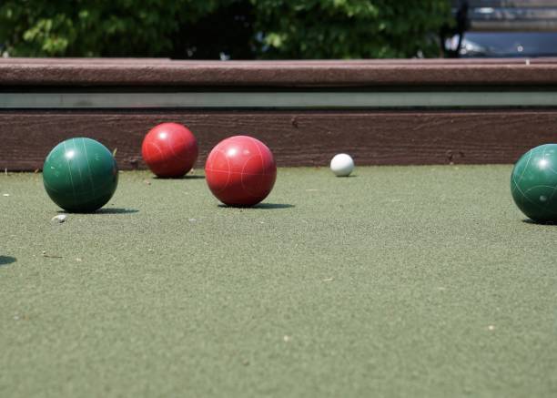 Afternoon at the bocce court