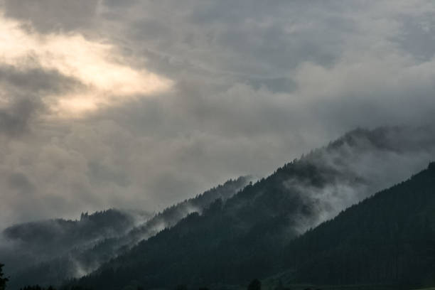 istock Rainy day in the mountains 1164727047