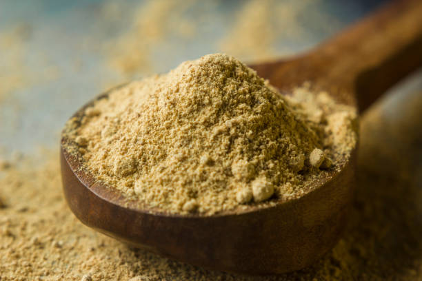 istock Close-up of dry mango powder 1164730041