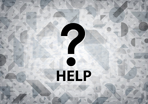 Send Help Background Help White Background Stock Illustration - Download Image Now - Asking ...