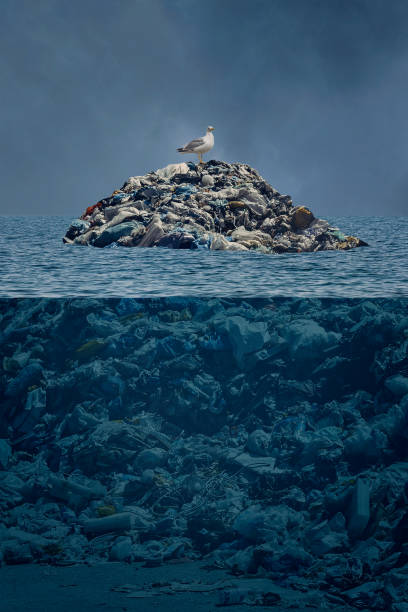 환경 오염 - pollution sea toxic waste garbage 뉴스 사진 이미지