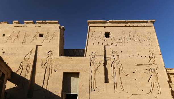 istock Scene in Philae Temple, Aswan, Egypt 1164738843