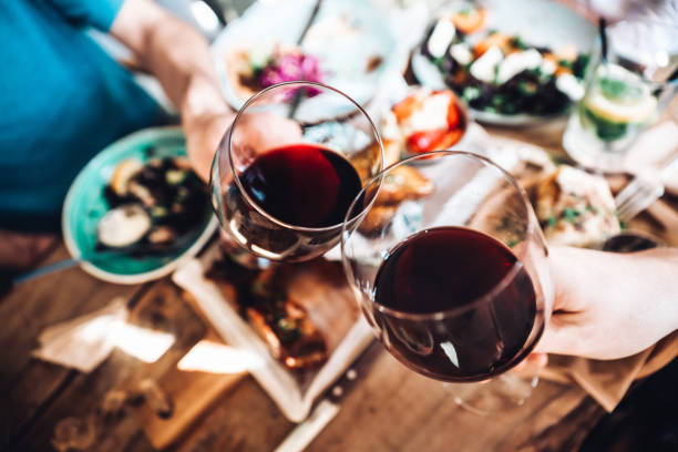 istock Food and wine brings people together 1164740662
