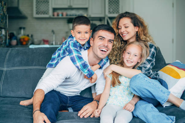 istock Young happy family 1164740851