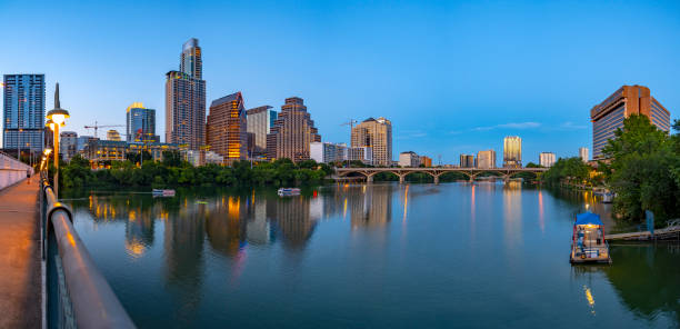 istock Austin Texas USA evening skyline panorama 1164742335