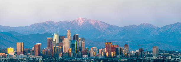 istock Los Angeles at twilight 1164750515