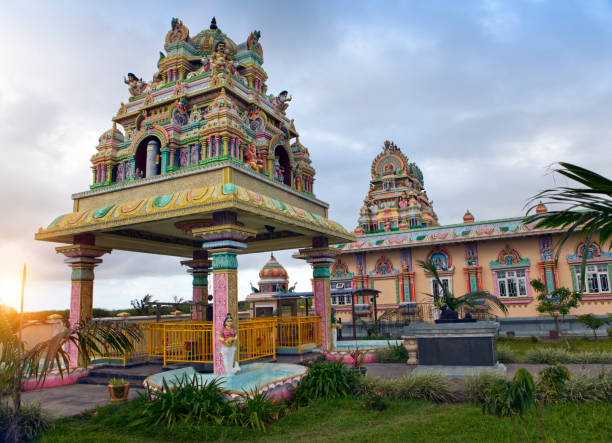 istock Mauritius. Hindu temple 1164756389