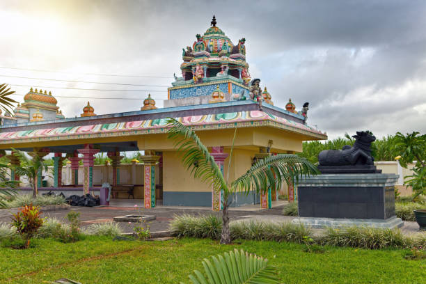 istock Mauritius. Hindu temple 1164756396