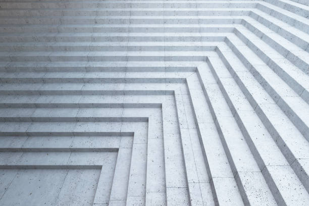 istock empty stairs in the city 1164761522
