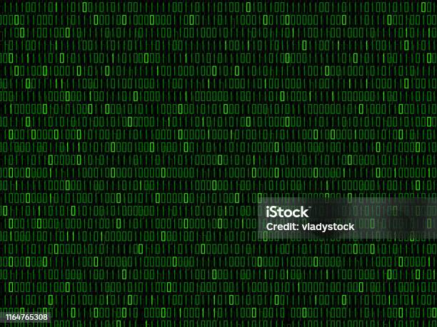 Abstract Technology Background With Binary Code Stock Illustration ...