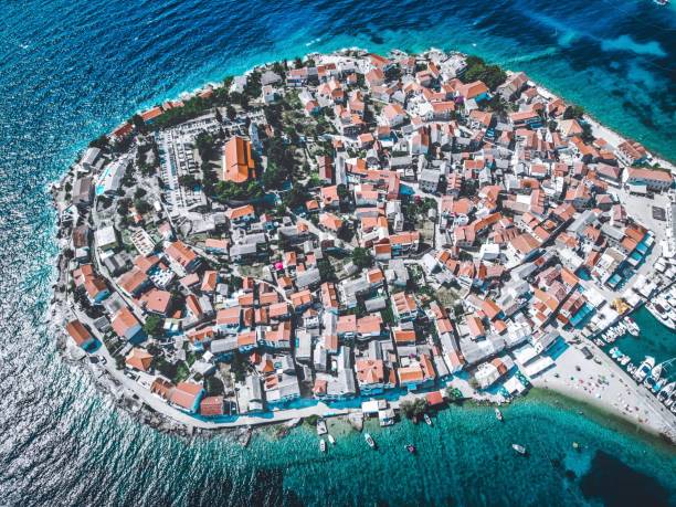 istock primosten city croatia 1164768075