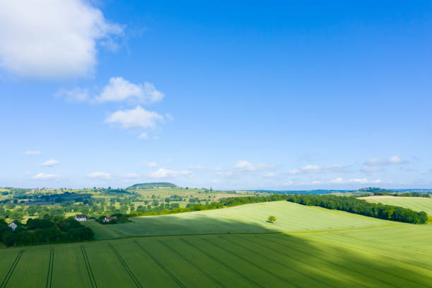 istock The French countryside, forests, fields and roads 1164791869