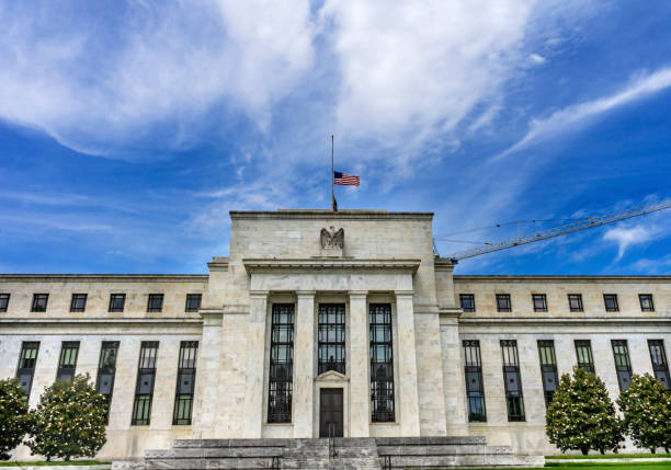 istock US Flag Eccles Federal Reserve Board Bank Building Washington DC 1164797597