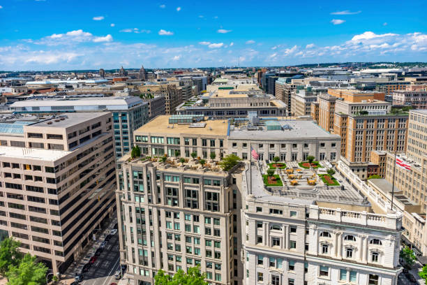 The buildings of Downtown Washington DC, USA