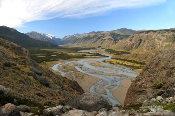 istock River of laps in chalten. 1164799304