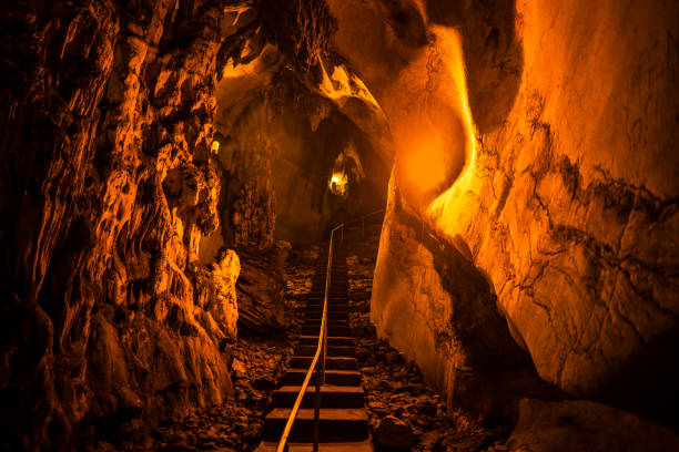 Hida large limestone cave of image. Shooting Location: Gifu Prefecture