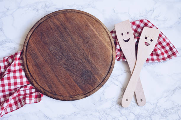 istock Kitchen wooden spoons with smiles 1164801402