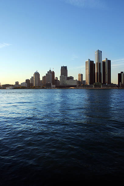 istock Detroit City Waterfront 116480151