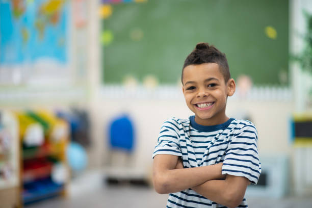 istock Portrait of an elementary student of African descent 1164801563
