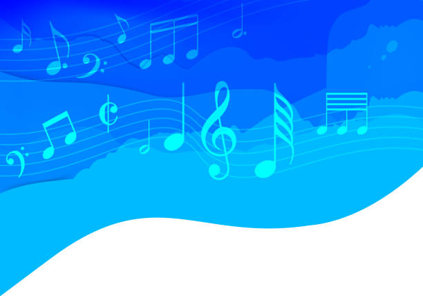 ilustrações de stock, clip art, desenhos animados e ícones de dreamy music - choir elements