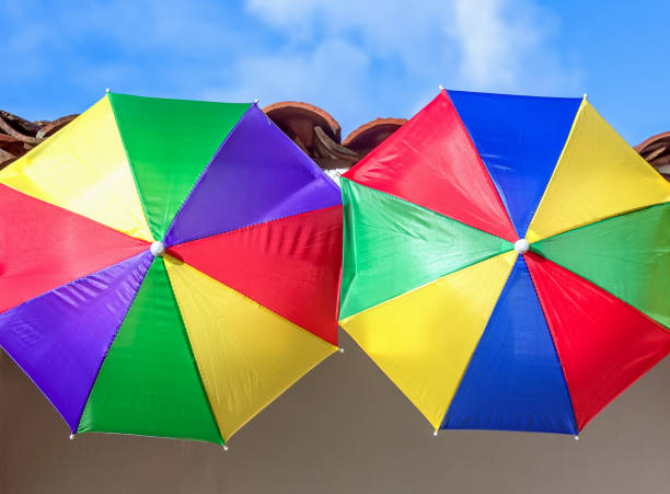 istock Frevo Umbrellas from Olinda city 1164812781
