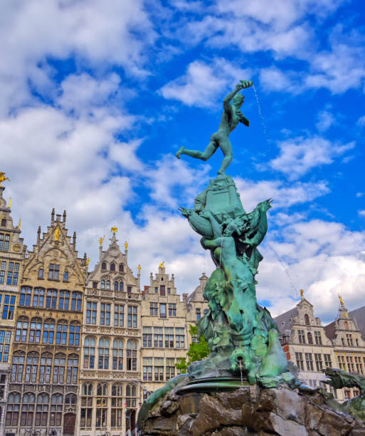 istock Brabo Fountain in Antwerp (Antwerp), Belgium 1164814399