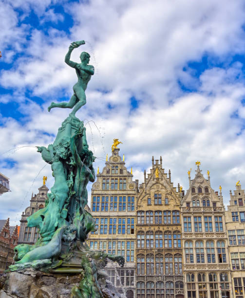 istock Brabo Fountain in Antwerp (Antwerp), Belgium 1164814450