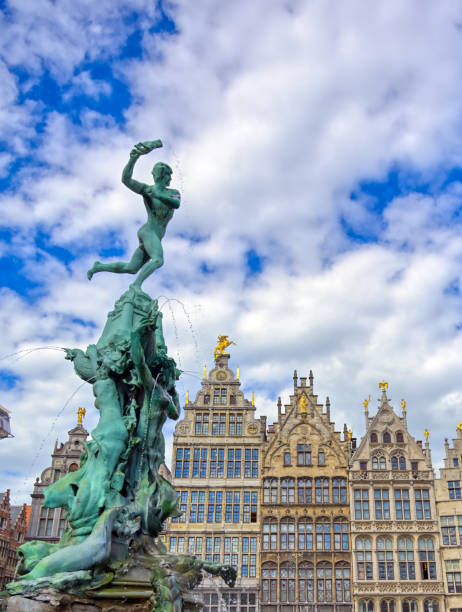 istock Brabo Fountain in Antwerp (Antwerp), Belgium 1164814468
