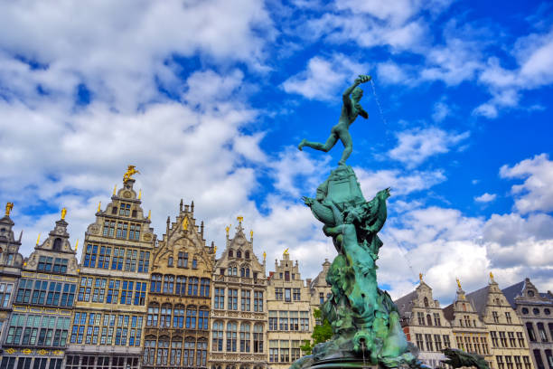 istock Brabo Fountain in Antwerp (Antwerp), Belgium 1164814506