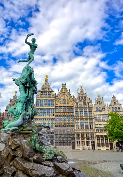 istock Brabo Fountain in Antwerp (Antwerp), Belgium 1164814509