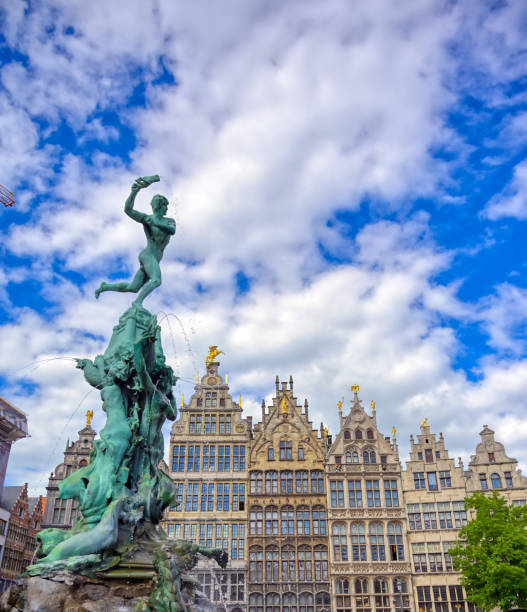 istock Brabo Fountain in Antwerp (Antwerp), Belgium 1164814582