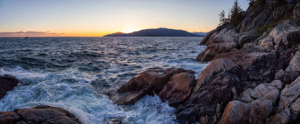 istock Rocky Coast at Lighthouse Park 1164816479