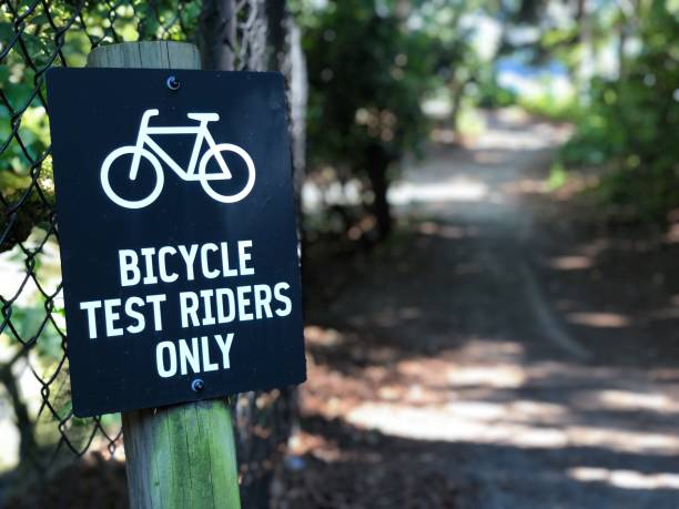 istock Bike Sign 1164817361