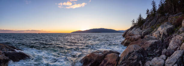 istock Rocky Coast at Lighthouse Park 1164818520