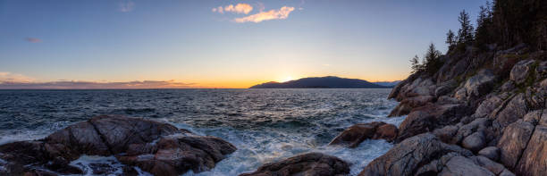 istock Rocky Coast at Lighthouse Park 1164818526