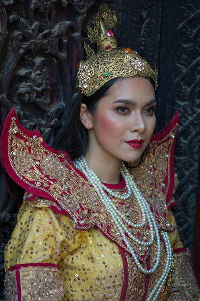 istock Myanmar traditional costumes 1164822971