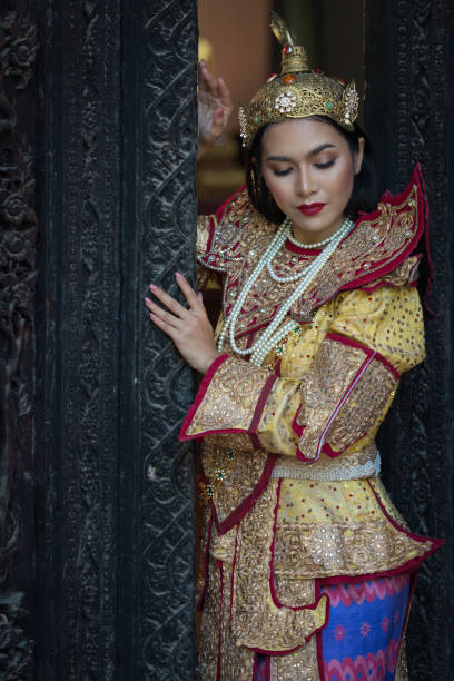 istock Myanmar traditional costumes 1164822982